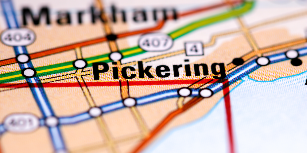 City of Pickering on map