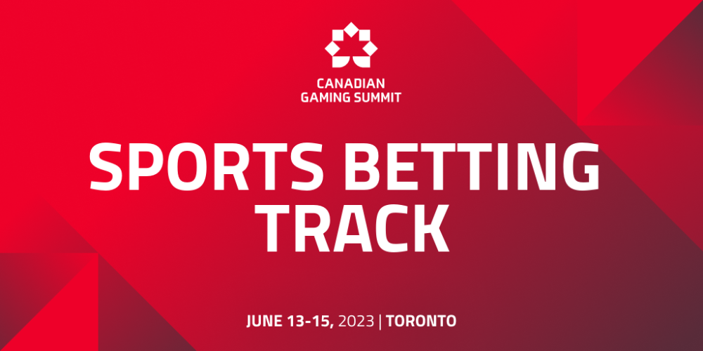 Canadian Gaming Summit 2023 sports betting track