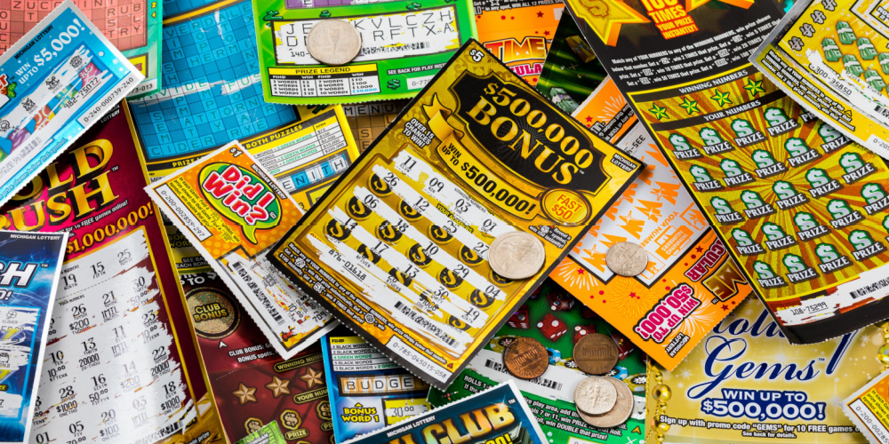 Lottery scratchcards