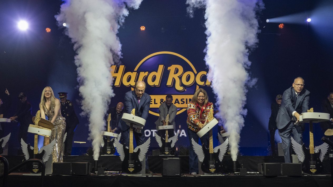 The Hard Rock Ottawa grand opening