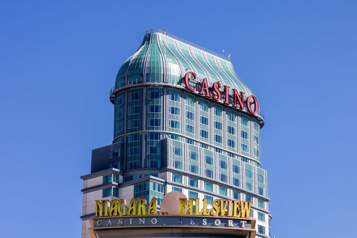 An external image of Ontario's Niagara Fallsview Casino