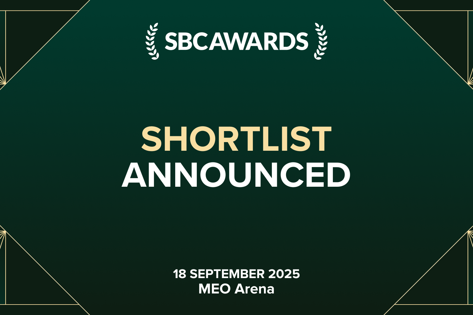 SBC Awards banner image