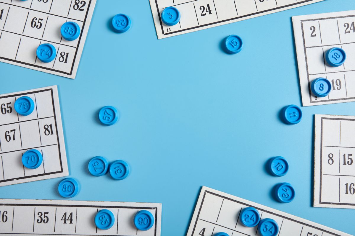Several bingo cards