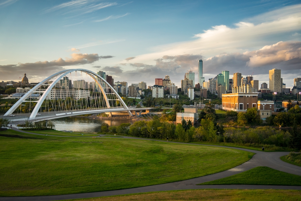 Edmonton, Alberta skyline