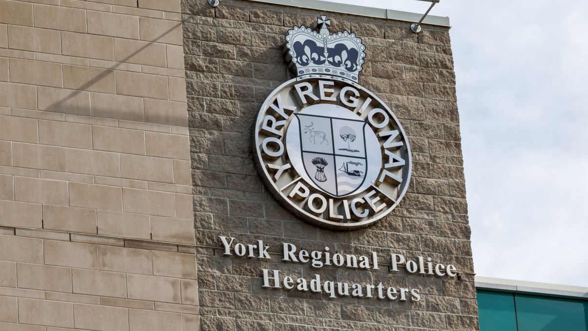The York Regional Police headquarters in Aurora, Ontario