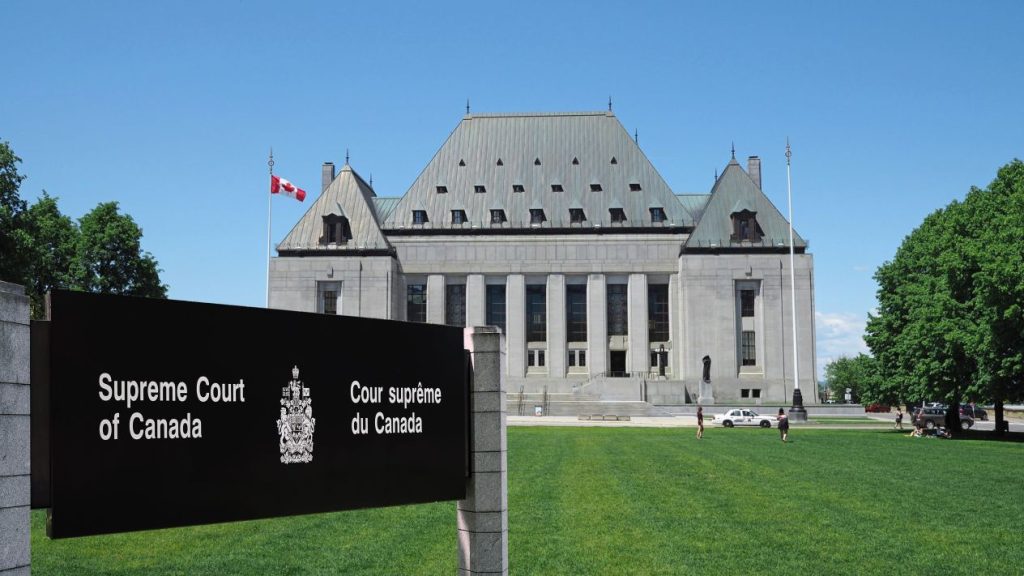 The Supreme Court of Canada