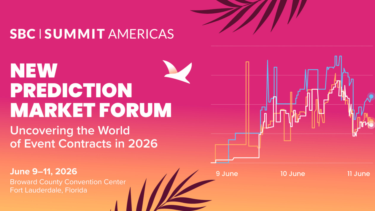 SBC Summit Americas Prediction Markets Forum banner image