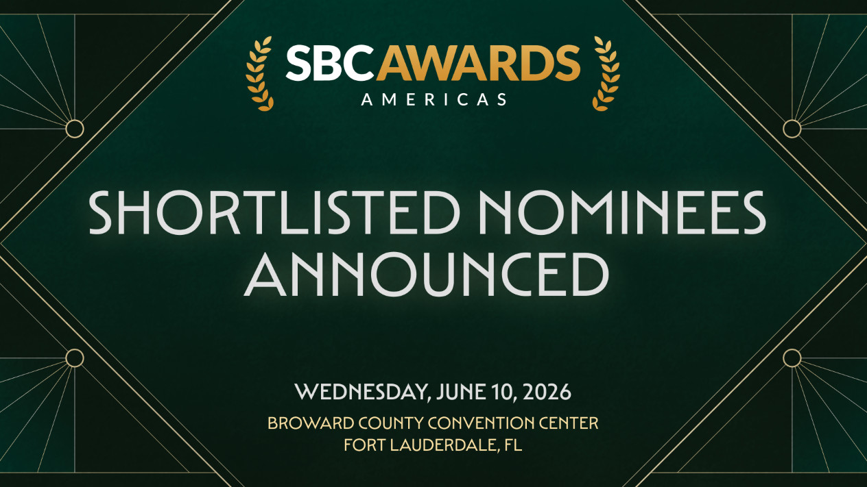 SBC Awards Americas 2026 banner image