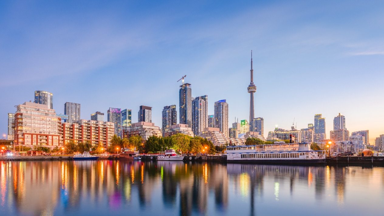 Toronto skyline, Ontario, Canada