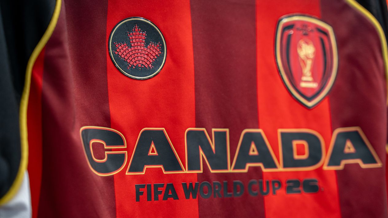 A Team Canada FIFA World Cup 2026 jersey