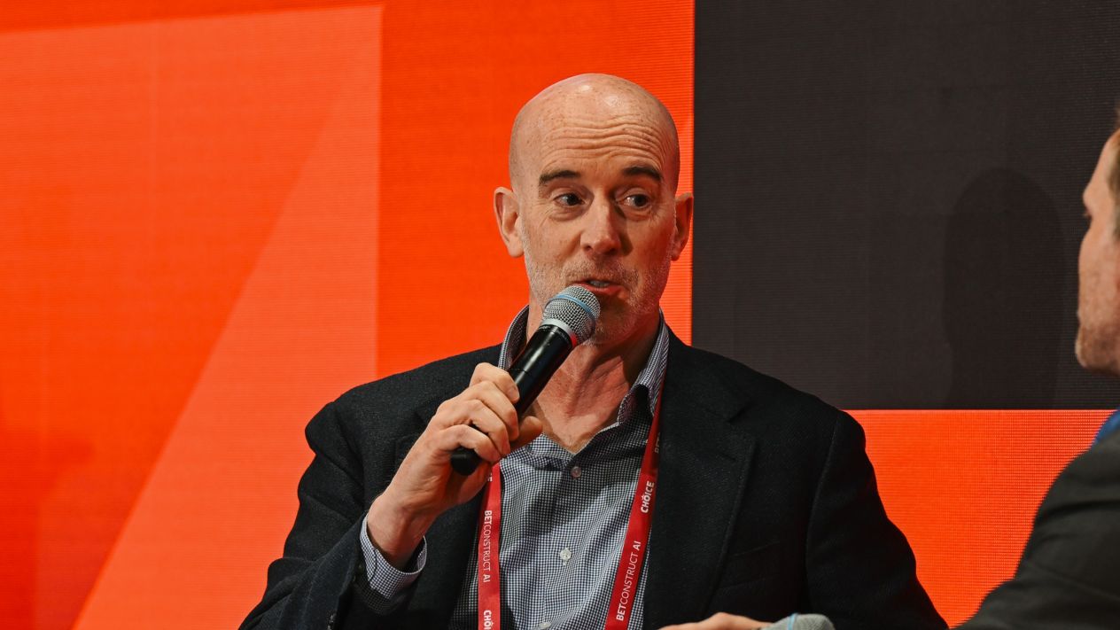 Alberta iGaming Corporation CEO Dan Keene speaks at SBC Summit Canada 2026