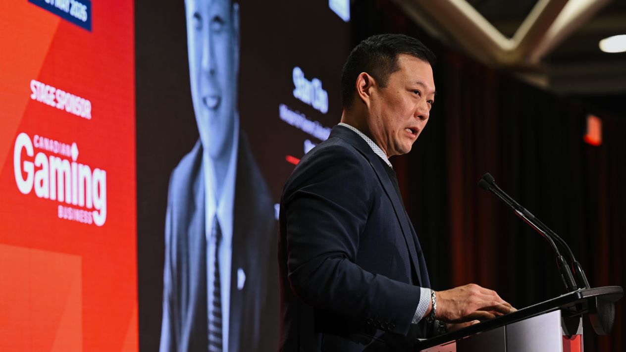 Stan Cho speaking at SBC Summit Canada 2026