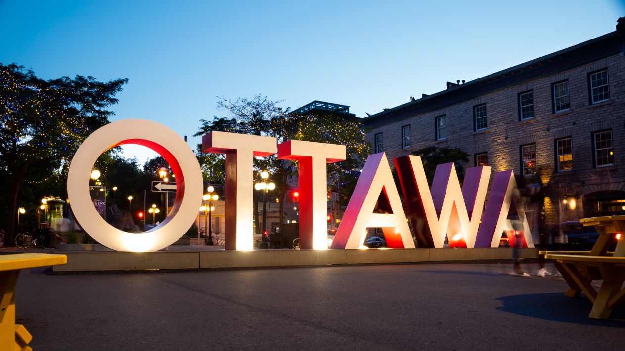 The Ottawa sign