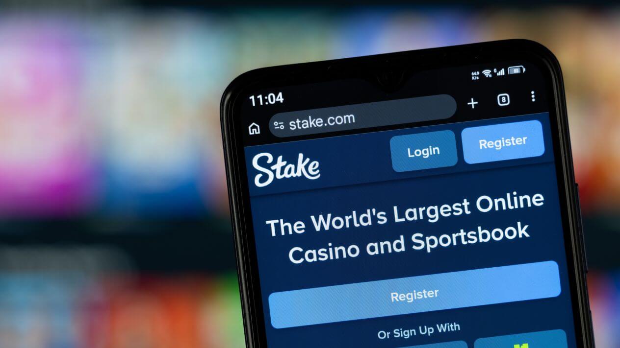 The Stake online gambling app