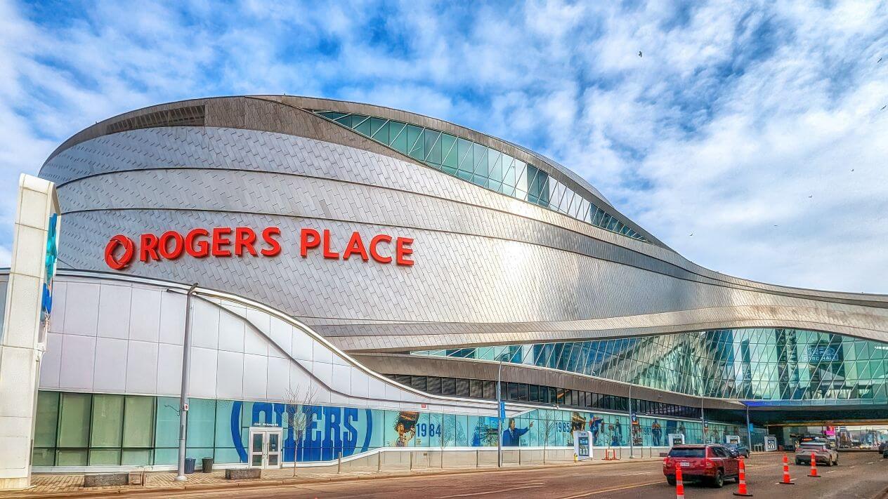 Edmonton Oilers' Rogers Place stadium